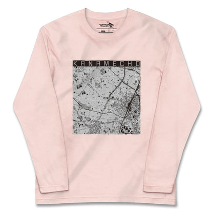 【要町（東京都）】地図柄ロングスリーブTシャツ