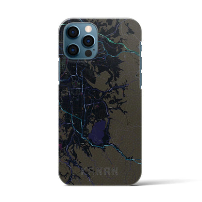 【河南（大阪府）】地図柄iPhoneケース（バックカバータイプ）