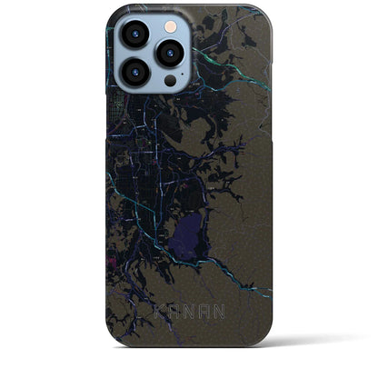 【河南（大阪府）】地図柄iPhoneケース（バックカバータイプ）