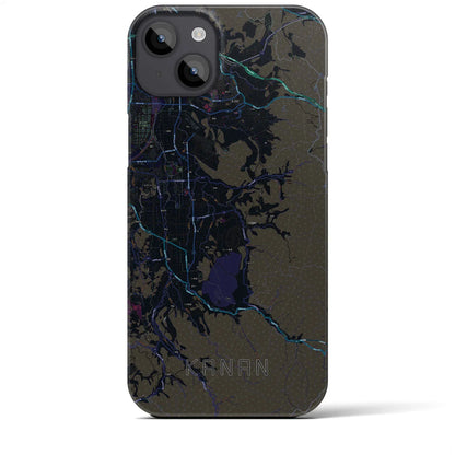 【河南（大阪府）】地図柄iPhoneケース（バックカバータイプ）