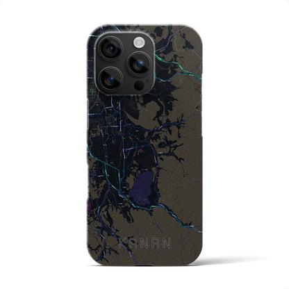 【河南（大阪府）】地図柄iPhoneケース（バックカバータイプ）