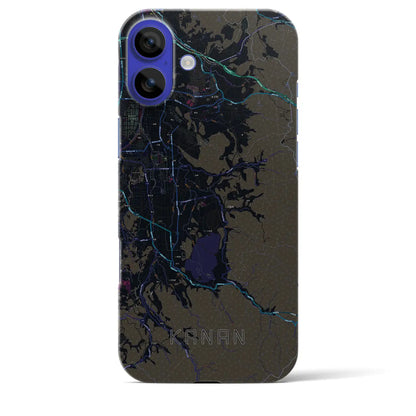 【河南（大阪府）】地図柄iPhoneケース（バックカバータイプ）