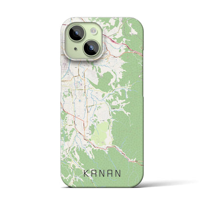 【河南（大阪府）】地図柄iPhoneケース（バックカバータイプ）