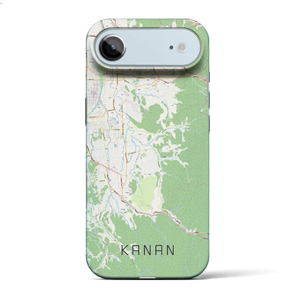 【河南（大阪府）】地図柄iPhoneケース（バックカバータイプ）