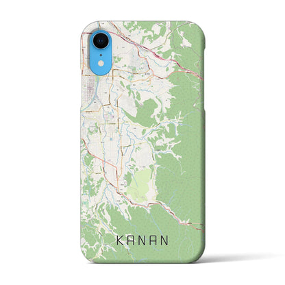 【河南（大阪府）】地図柄iPhoneケース（バックカバータイプ）