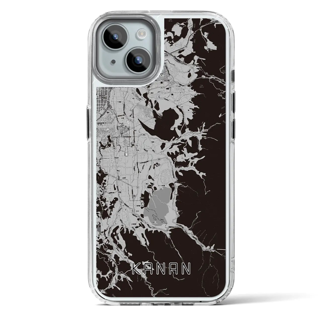 【河南（大阪府）】地図柄iPhoneケース（MagSafeタイプ）