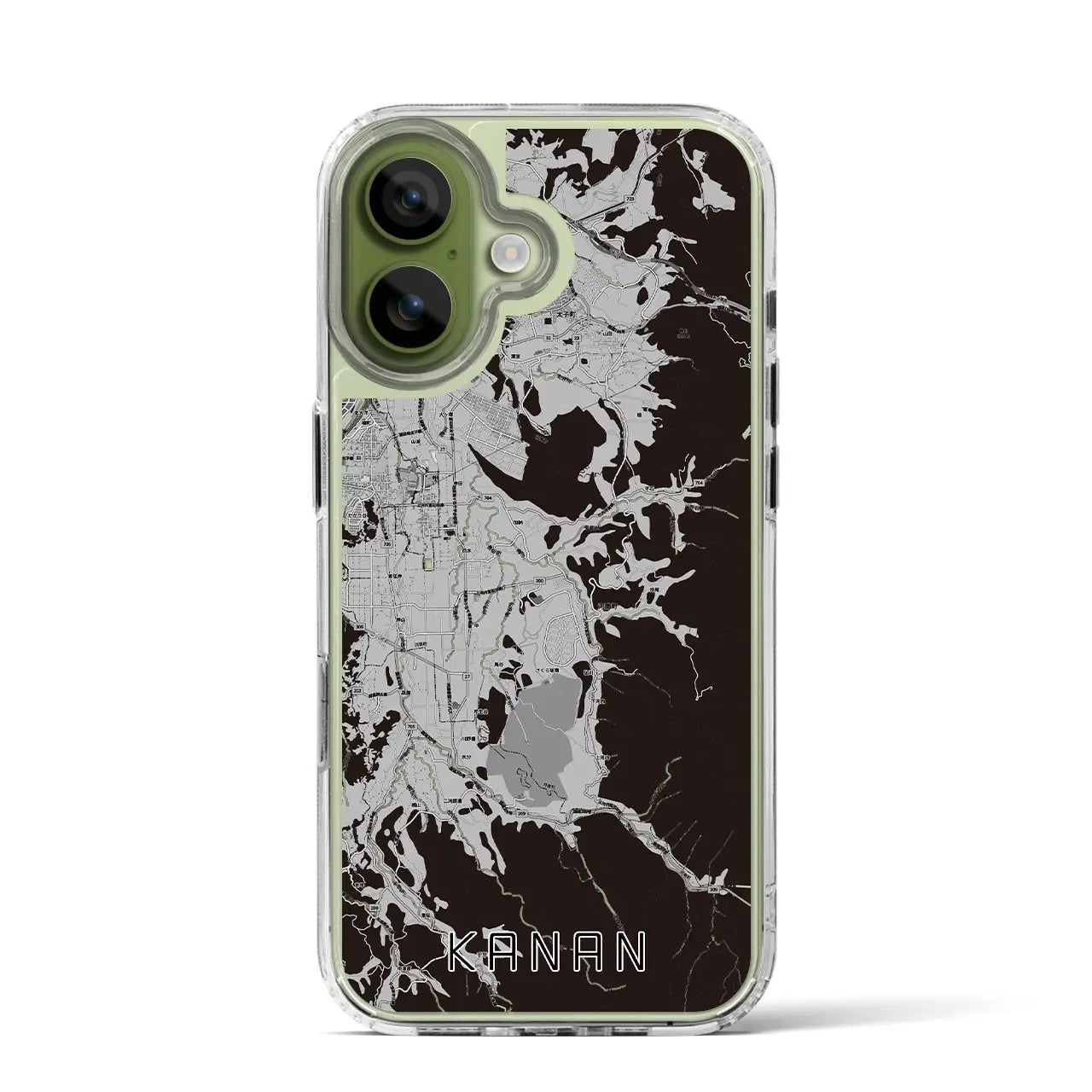 【河南（大阪府）】地図柄iPhoneケース（MagSafeタイプ）