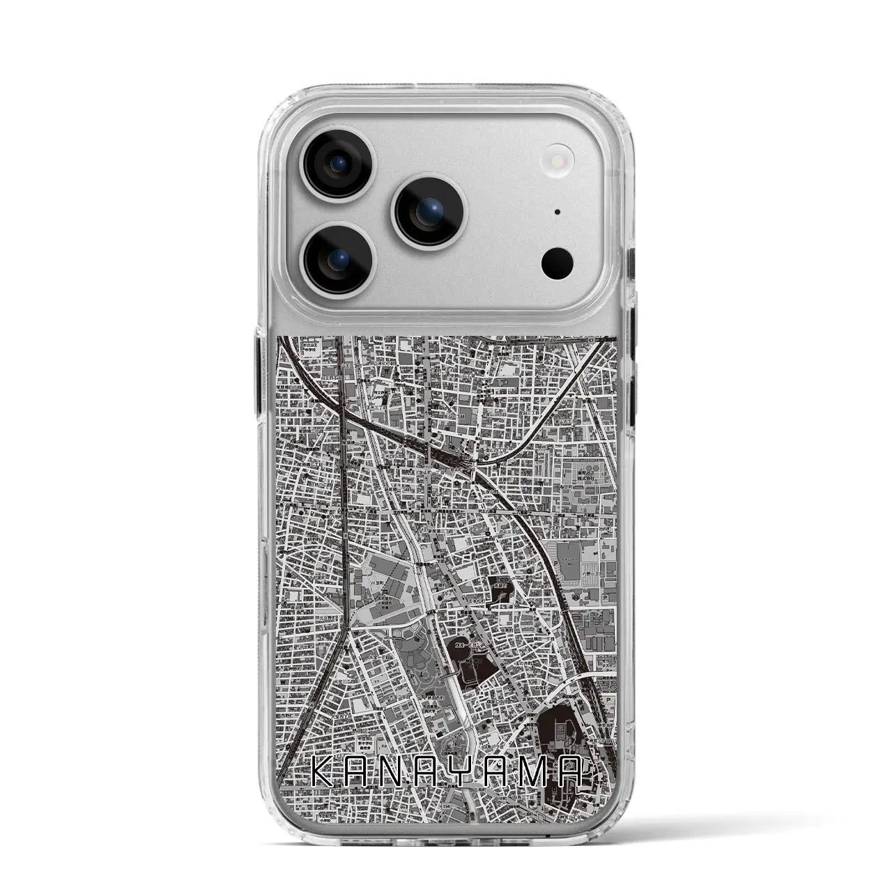 【金山（愛知県）】地図柄iPhoneケース（MagSafeタイプ）