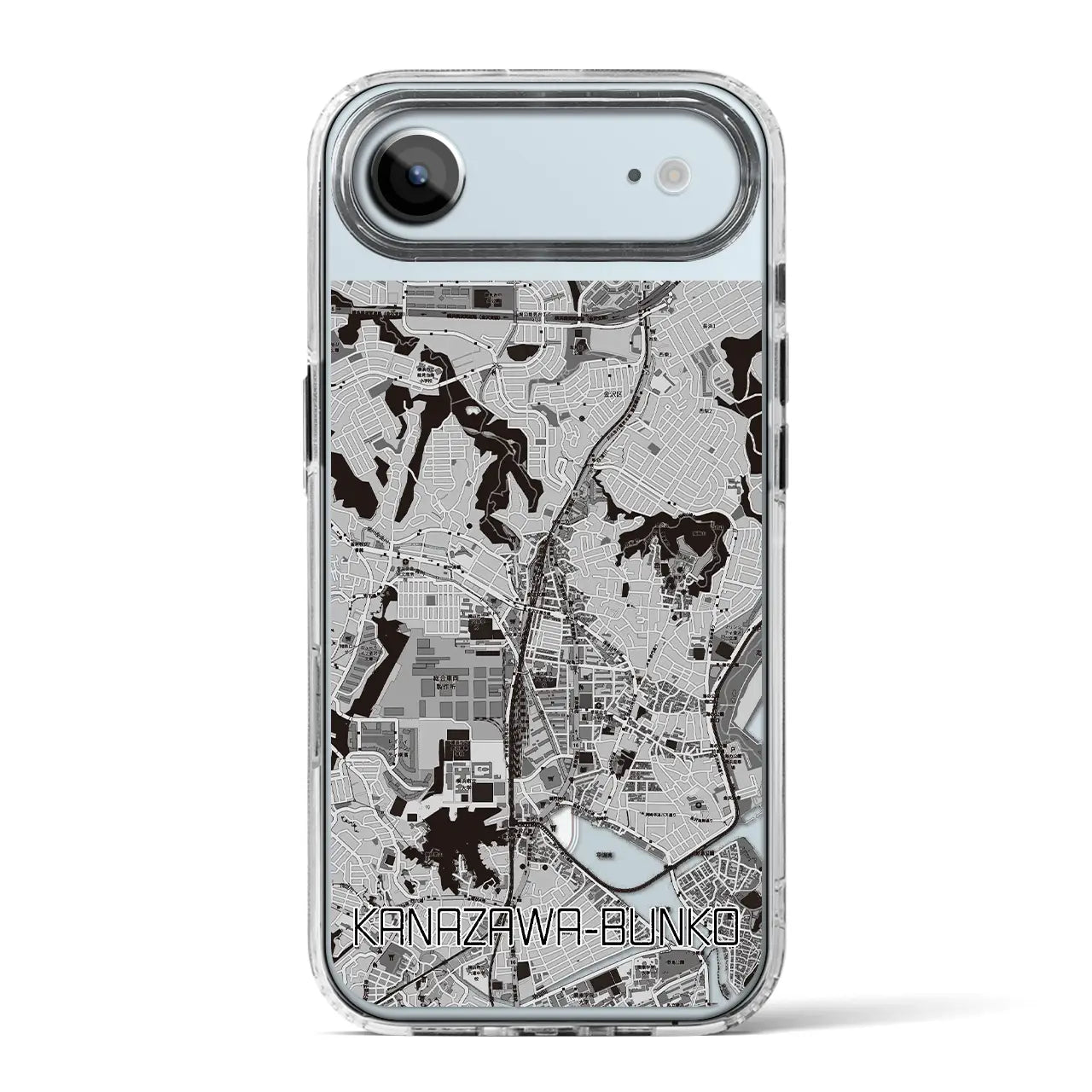 【金沢文庫（神奈川県）】地図柄iPhoneケース（MagSafeタイプ）