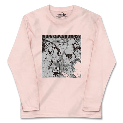 【金沢文庫（神奈川県）】地図柄ロングスリーブTシャツ