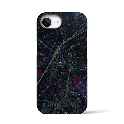 【金沢（石川県）】地図柄iPhoneケース（バックカバータイプ）