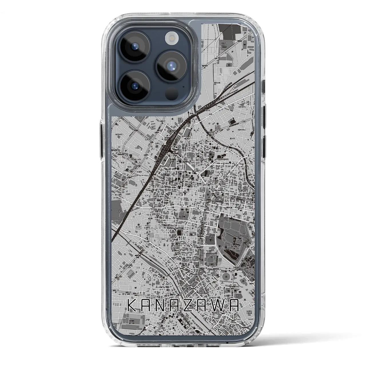【金沢（石川県）】地図柄iPhoneケース（MagSafeタイプ）