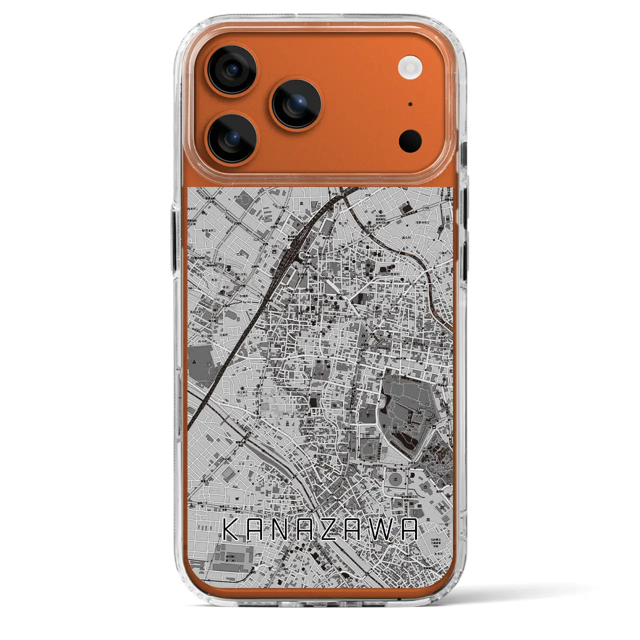 【金沢（石川県）】地図柄iPhoneケース（MagSafeタイプ）