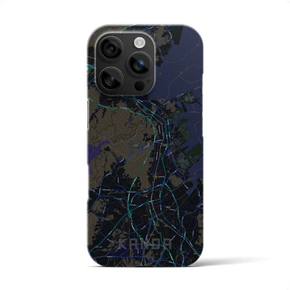 【苅田（福岡県）】地図柄iPhoneケース（バックカバータイプ）