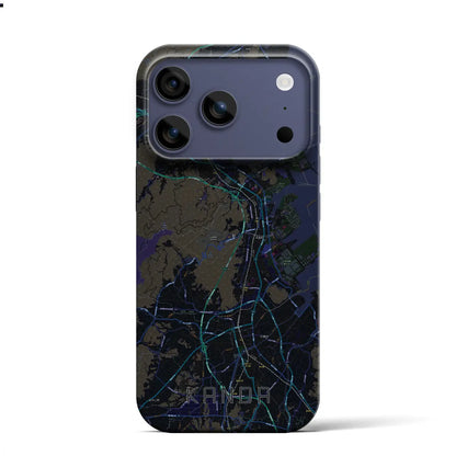 【苅田（福岡県）】地図柄iPhoneケース（バックカバータイプ）