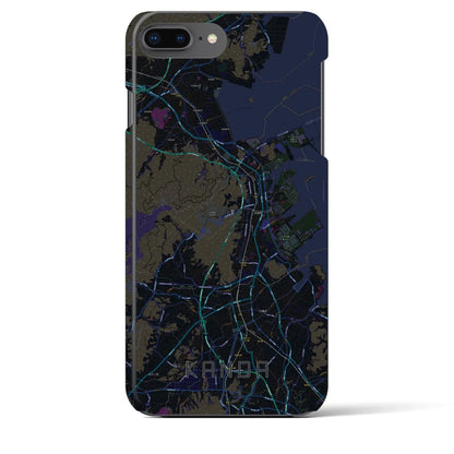 【苅田（福岡県）】地図柄iPhoneケース（バックカバータイプ）