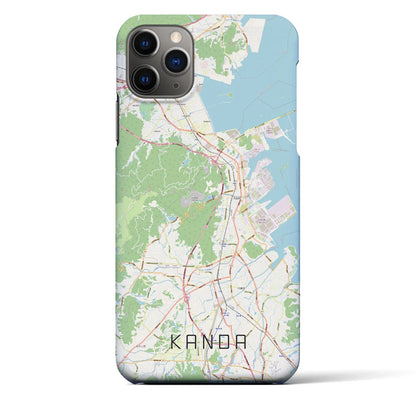 【苅田（福岡県）】地図柄iPhoneケース（バックカバータイプ）