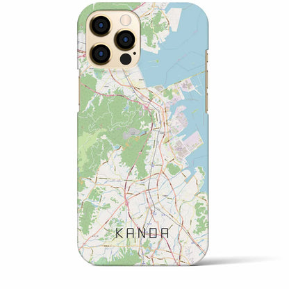 【苅田（福岡県）】地図柄iPhoneケース（バックカバータイプ）