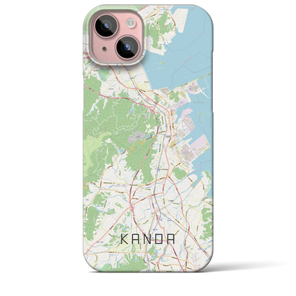 【苅田（福岡県）】地図柄iPhoneケース（バックカバータイプ）