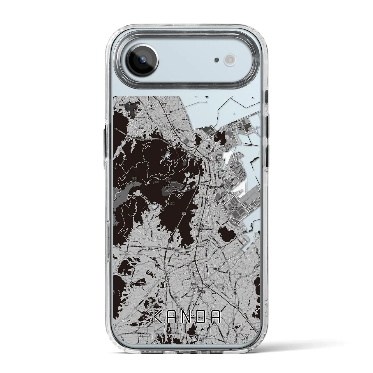 【苅田（福岡県）】地図柄iPhoneケース（MagSafeタイプ）