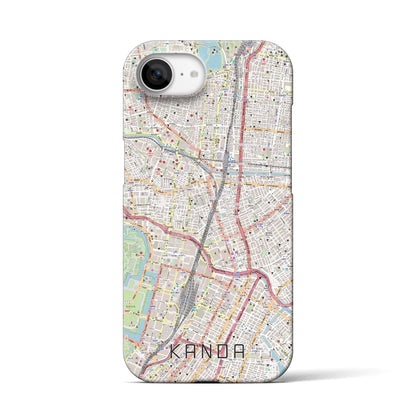 【神田（東京都）】地図柄iPhoneケース（バックカバータイプ）