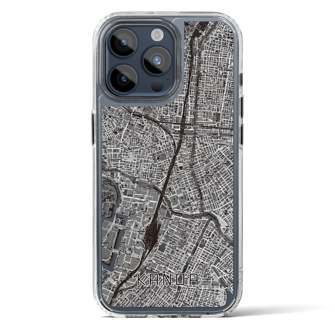 【神田（東京都）】地図柄iPhoneケース（MagSafeタイプ）