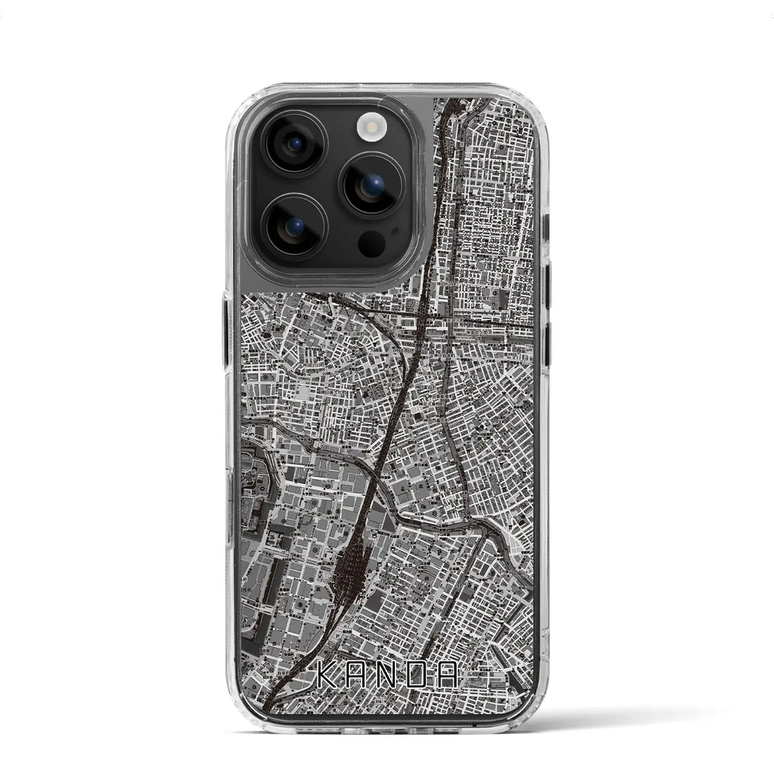【神田（東京都）】地図柄iPhoneケース（MagSafeタイプ）
