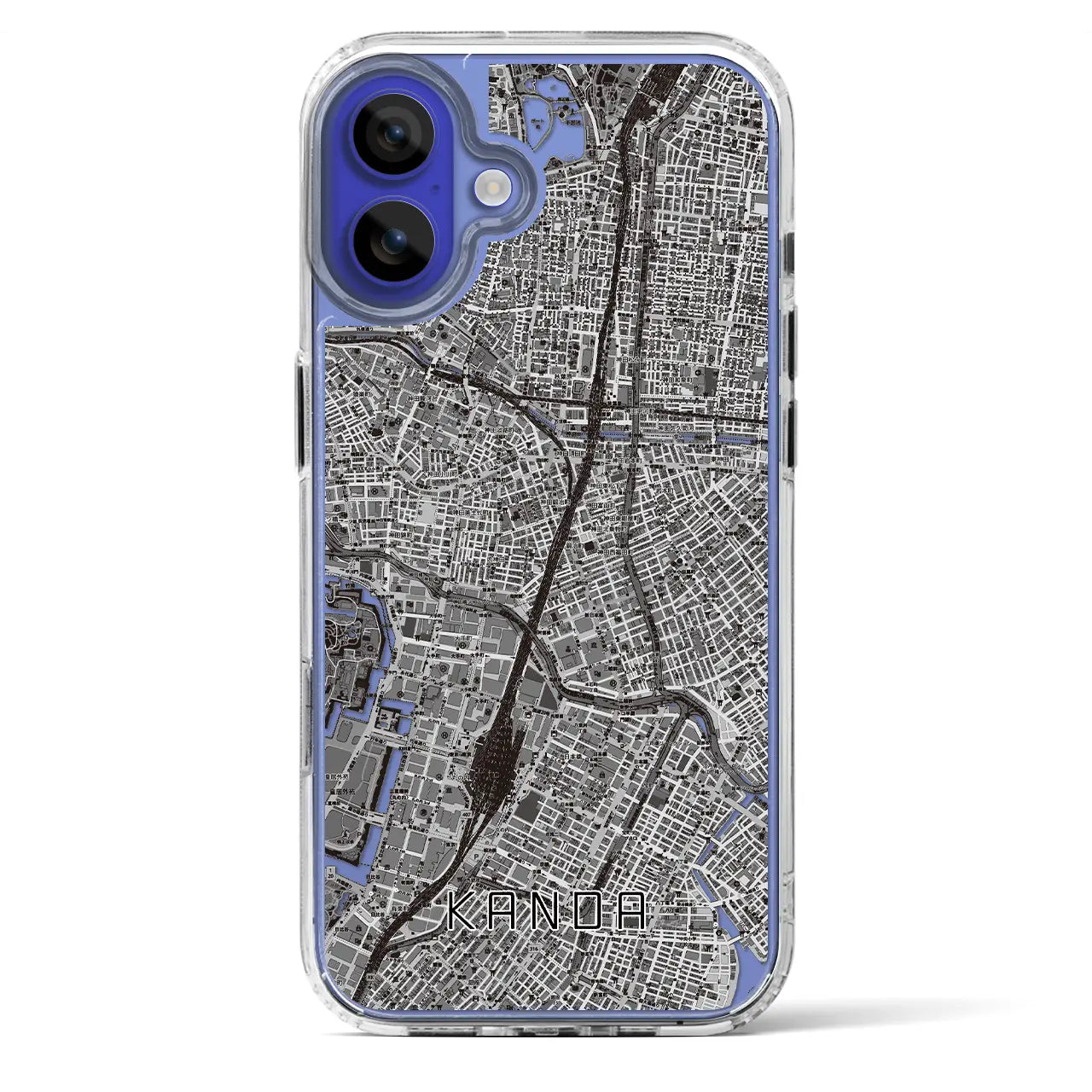 【神田（東京都）】地図柄iPhoneケース（MagSafeタイプ）
