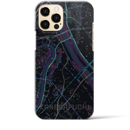 【鐘ヶ淵（東京都）】地図柄iPhoneケース（バックカバータイプ）