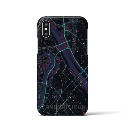 【鐘ヶ淵（東京都）】地図柄iPhoneケース（バックカバータイプ）