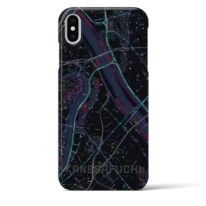 【鐘ヶ淵（東京都）】地図柄iPhoneケース（バックカバータイプ）