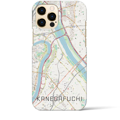 【鐘ヶ淵（東京都）】地図柄iPhoneケース（バックカバータイプ）