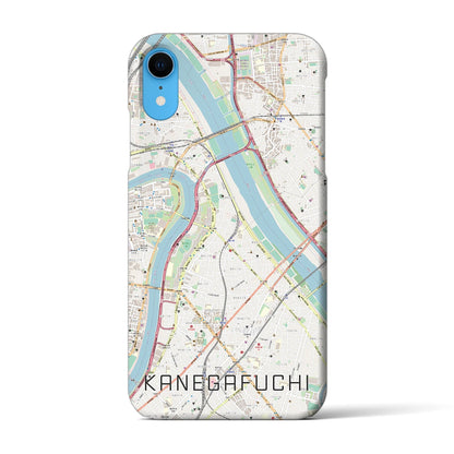 【鐘ヶ淵（東京都）】地図柄iPhoneケース（バックカバータイプ）