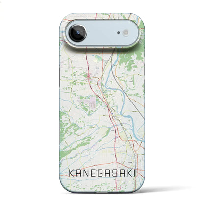 【金ケ崎（岩手県）】地図柄iPhoneケース（バックカバータイプ）