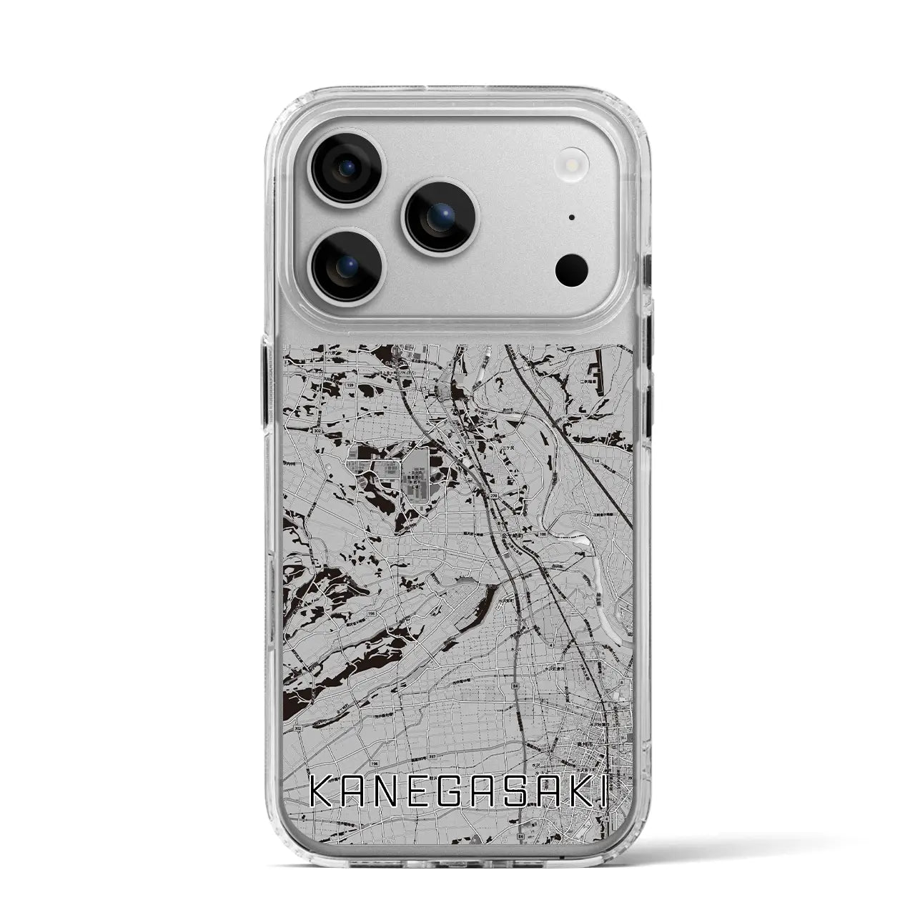 【金ケ崎（岩手県）】地図柄iPhoneケース（MagSafeタイプ）