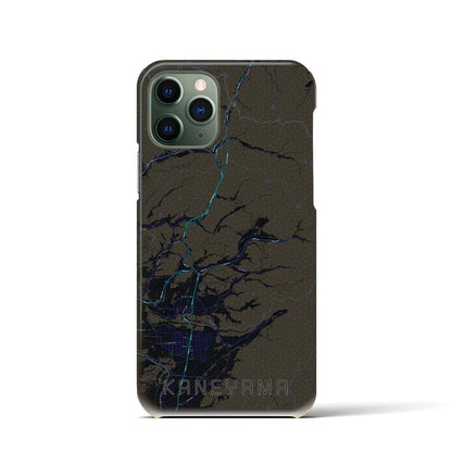 【金山（山形県）】地図柄iPhoneケース（バックカバータイプ）