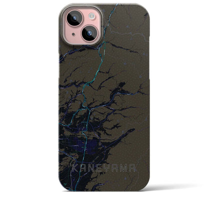 【金山（山形県）】地図柄iPhoneケース（バックカバータイプ）