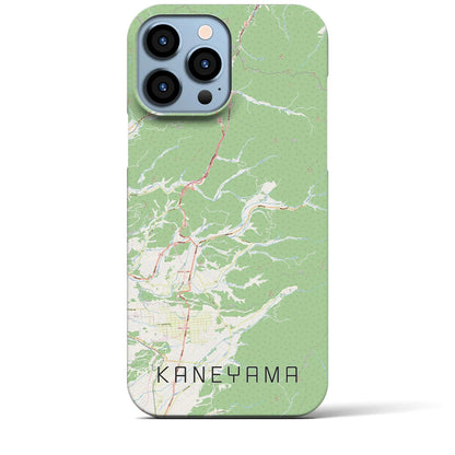 【金山（山形県）】地図柄iPhoneケース（バックカバータイプ）