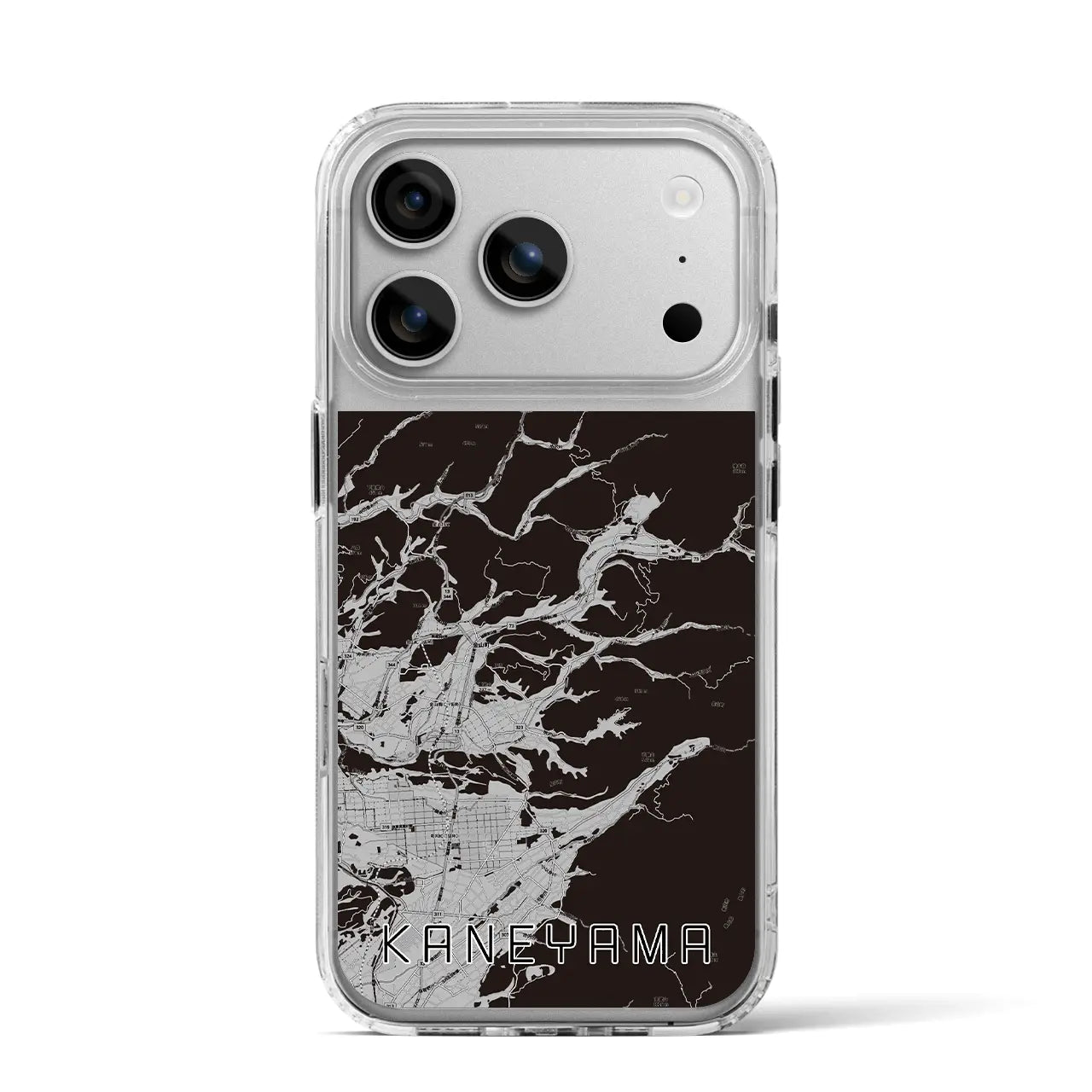 【金山（山形県）】地図柄iPhoneケース（MagSafeタイプ）