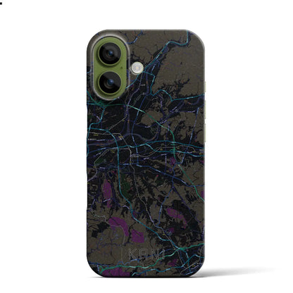 【可児（岐阜県）】地図柄iPhoneケース（バックカバータイプ）