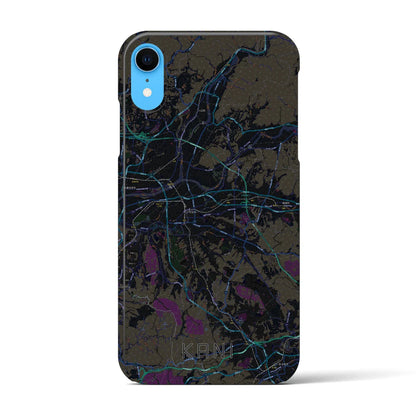 【可児（岐阜県）】地図柄iPhoneケース（バックカバータイプ）