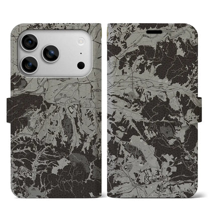 【可児（岐阜県）】地図柄iPhoneケース（手帳タイプ）