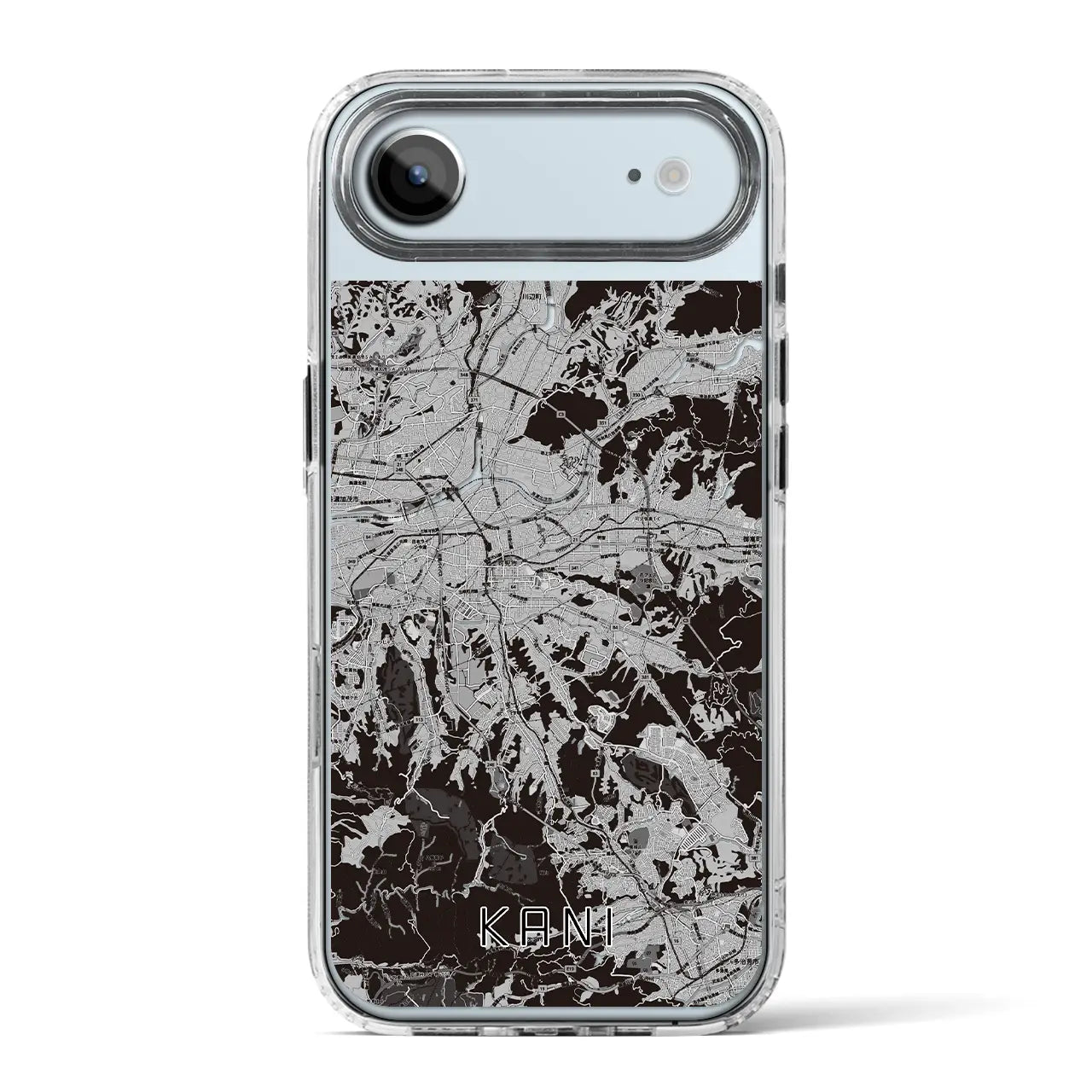 【可児（岐阜県）】地図柄iPhoneケース（MagSafeタイプ）