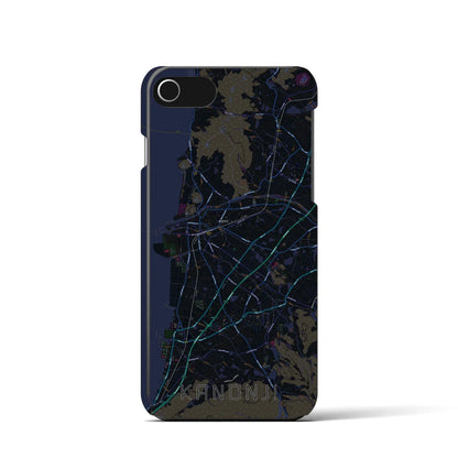 【観音寺（香川県）】地図柄iPhoneケース（バックカバータイプ）