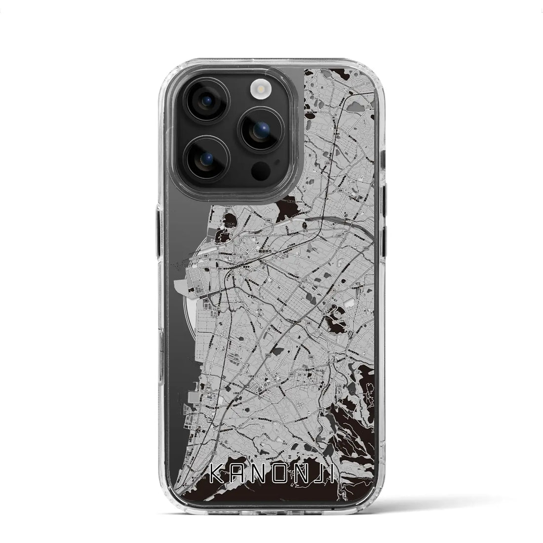 【観音寺(香川県)】地図柄iPhoneケース(MagSafeタイプ)