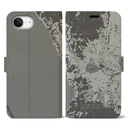 【鹿屋（鹿児島県）】地図柄iPhoneケース（手帳タイプ）