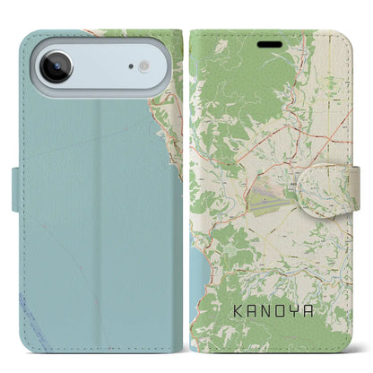 【鹿屋（鹿児島県）】地図柄iPhoneケース（手帳タイプ）