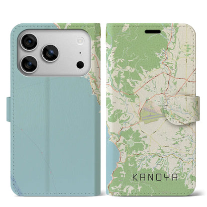 【鹿屋（鹿児島県）】地図柄iPhoneケース（手帳タイプ）