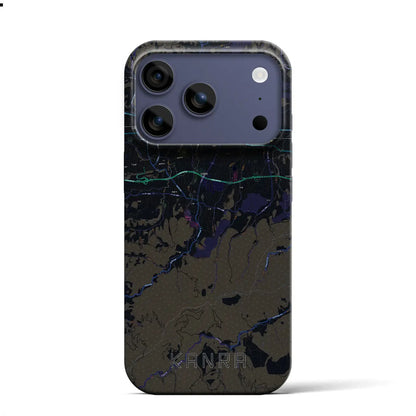 【甘楽（群馬県）】地図柄iPhoneケース（バックカバータイプ）