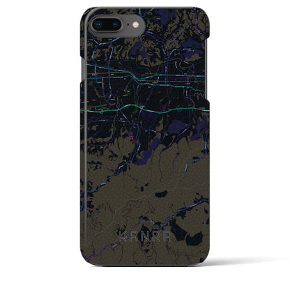 【甘楽（群馬県）】地図柄iPhoneケース（バックカバータイプ）